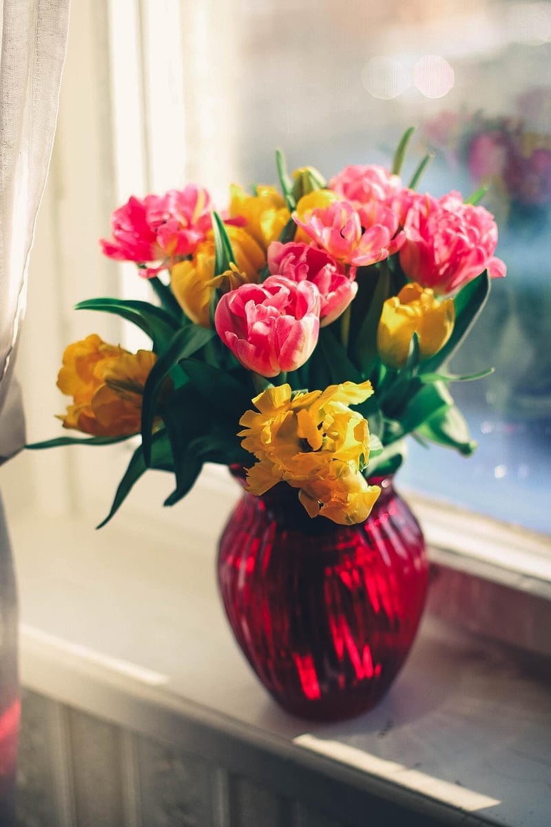 Upcycled Bottle Vases